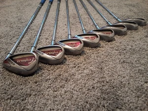 Callaway Diablo Edge Iron Set 4-9+PW+AW Uniflex Steel Shafts RH (8 Clubs) - Picture 1 of 4