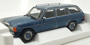 Norev 1/18 Scale Diecast 183737 - 1980 Mercedes-Benz 200T - Blue - Picture 1 of 5