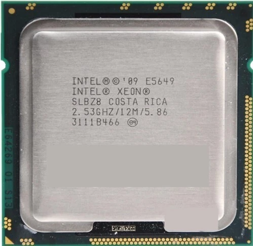 [Pieza usada] CPU Intel Xeon E5649 2.533GHz TB2.933GHz SLBZ8 Socket LGA1366... - Imagen 1 de 1
