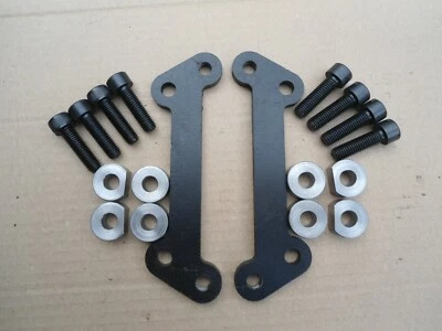 2 POT CONVERSION BRACKETS FOR BREMBO CALIPERS CLASSIC SUBARU IMPREZA 1993-2000 - Image 1 of 3