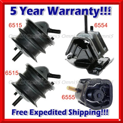 K792 Fit 1993-1995 Acura Legend 3,2 L, juego de montaje del motor 4 piezas ¡Envío rápido! Foto 1 de 4