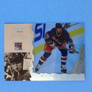 1996-97 Upper Deck Ice #112 Wayne Gretzky Hockey Card New York Rangers Near Mint