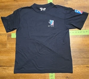82nd Special Troops Battalion Airborn Never Quit T-Shirt Size Large Black - Bild 1 von 6