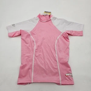 Winning EDGE Water Sports Rash Guard Swim Shirt Girls Size XS Pink UPF 50+ NEW - Picture 1 of 12