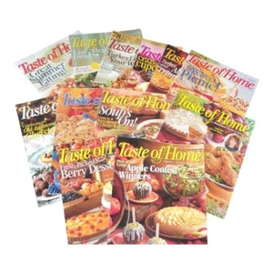 Lot of 12 Taste of Home Back Issues Cooking Recipe Books Magazines Various Years - Picture 1 of 7