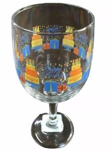NEW Painted Birthday Wine Glass and Fabulous Party Cup