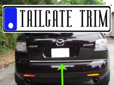 Moldura de maletero cromada para Mazda CX7 CX-7 2007 2008 2009 2010-2012 Foto 1 de 4