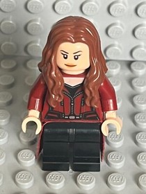 LEGO MARVEL Mini-figure minifig SH256 Scarlet Witch 76051 Excellent
