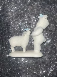 snowbabies dept 56 figurines BUTTERFLY KISSES NO BOX - Picture 1 of 1