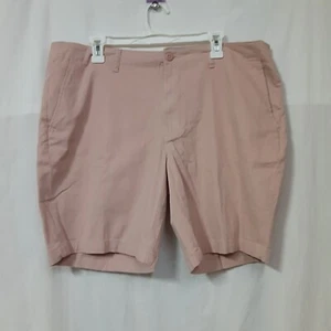 George Men's Flat Front Shorts 9” Inseam Mystical Rose Size 38 - Picture 1 of 3