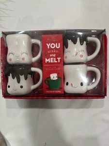 Lindo juego de tazas de malvavisco de Navidad tazas tazas para niños chocolate - Imagen 1 de 5