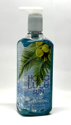 NEW 1 BATH & BODY WORKS HONOLULU SUN DEEP CLEANSING HAND SOAP WASH 8 FL OZ - Image 1 of 2