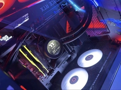 Raffreddamento A Liquido - TOUGHLIQUID Ultra 360 Thermaltake ARGB LED Am5 - Immagine 1 di 4