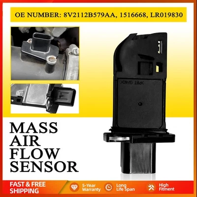 1PCS Air Mass Sensor Fits Ford Transit Custom 1.0 2.2D 2012 On Flow Meter UK - Image 1 of 4