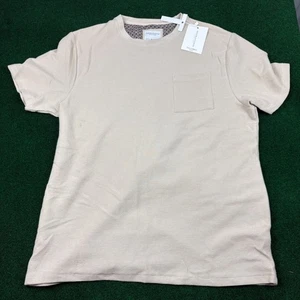 Denim & Flower Ricky Singh XL Textured Knit Crew Neck Pocket Tee T-Shirt - Picture 1 of 6