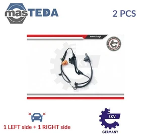 06SKV226 ABS WHEEL SPEED SENSOR PAIR FRONT SKV GERMANY 2PCS NEW OE REPLACEMENT - Picture 1 of 7