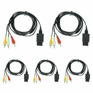 1-200 Lot For Nintendo 64 N64 Gamecube SNES AV Audio Video Cord Wire Cable A/V - Picture 1 of 20