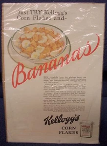 Anuncio ""Bananas" de colección de Kellogg's, 1937 Better Homes & Gardens, anuncio de cereales - Imagen 1 de 1