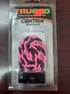 NUEVO ESLINGA DE MUÑECA TRUGLO CENTRA BOW, ROSA/NEGRO Foto 1 de 2