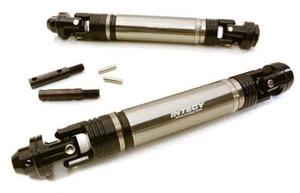 Machined Alloy Universal Drive Shafts for Traxxas 1/10 E-Revo & E-Maxx - Grey - Picture 1 of 1