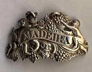 Antique Georgian Silver Decanter Label 1816-20 Madeira Thomas & James Phipps II - Picture 1 of 6