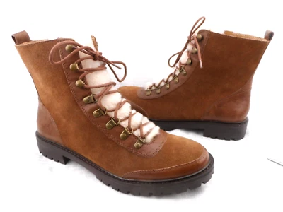 Lucky Brand LK-ILIANNA CEDAR Brown Suede/Leather Womens Sz. 10 Eu 42 $169 Retail - Image 1 of 4