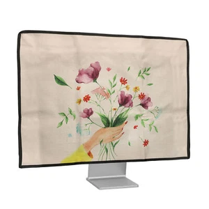 Dust Cover for 20-22" monitor Linen Design Monitor Protector - Afbeelding 1 van 8