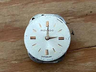 Manuelle Bewegung + MOVADO Uhrenzifferblatt - 14 Mm Durchmesser - Bild 1 von 2