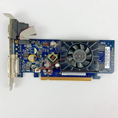 HP Nvidia GeForce 9300GE 128MB PCI-E x16 DVI VGA scheda video GPU DDR2 489335-001 - Immagine 1 di 4