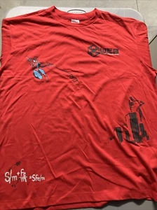 Disney Marvel WEB Camisa Brigada de Ingeniería Mundial Para Hombres XXL Rojo Spider-Man - Imagen 1 de 13