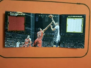 Brooke Lopez vs Hassan Whiteside panini preferred 2016 game worn patch /99 #HWBL - Picture 1 of 2