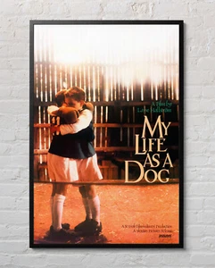 Movie Poster My Life as a Dog 1986 Mitt Liv Som Hund 24x36 inch Glossy M8619 - Picture 1 of 3