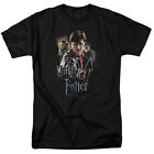 Harry Potter Deathly Hallows Cast T Shirt Mens Licensed Wizard Movie Tee Black
