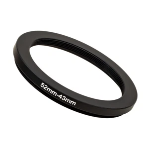 52mm to 43mm Stepping Step Down Filter Ring Adapter 52mm-43mm - Picture 1 of 2