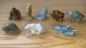 Wade Whimsies: Survival Animals 1984-85, Complete Set x 8. +6 Extra Animals - Picture 1 of 7