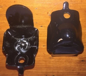 *1EA OEM HONDA TALL END FOOT PEG RUBBER END/CLAMP STEEL CT110 50619-425-010 322H - Picture 1 of 2