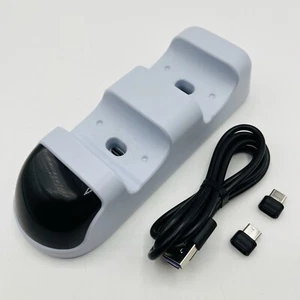 DOBE PS5 DualSense Controller Ladestation - Weiß/Schwarz [17626] - Bild 1 von 15