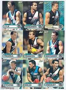 2001 Elite Sports Properties Heroes PORT ADELAIDE 9 Card Team Set !! - Picture 1 of 2