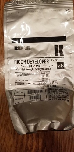 NEW OEM Genuine RICOH TYPE 26 Black Developer | eBay