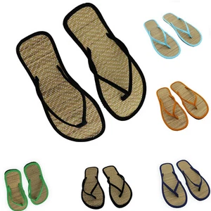 Flip Sandals Flop Silent Rattan Flat Comfortable Women Slippers Women's slipper - Picture 1 of 33