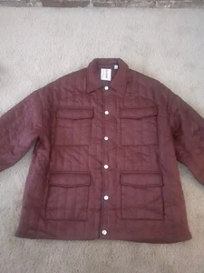 collusion Herren Vertical Steppjacke weinrot Gr. Medium  - Bild 1 von 3