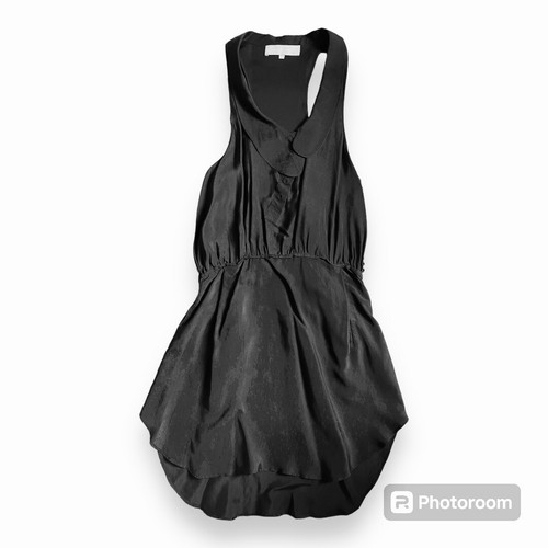 Minidress Alexander Wang racerback Peter Pan colletto dettaglio volant taglia 2