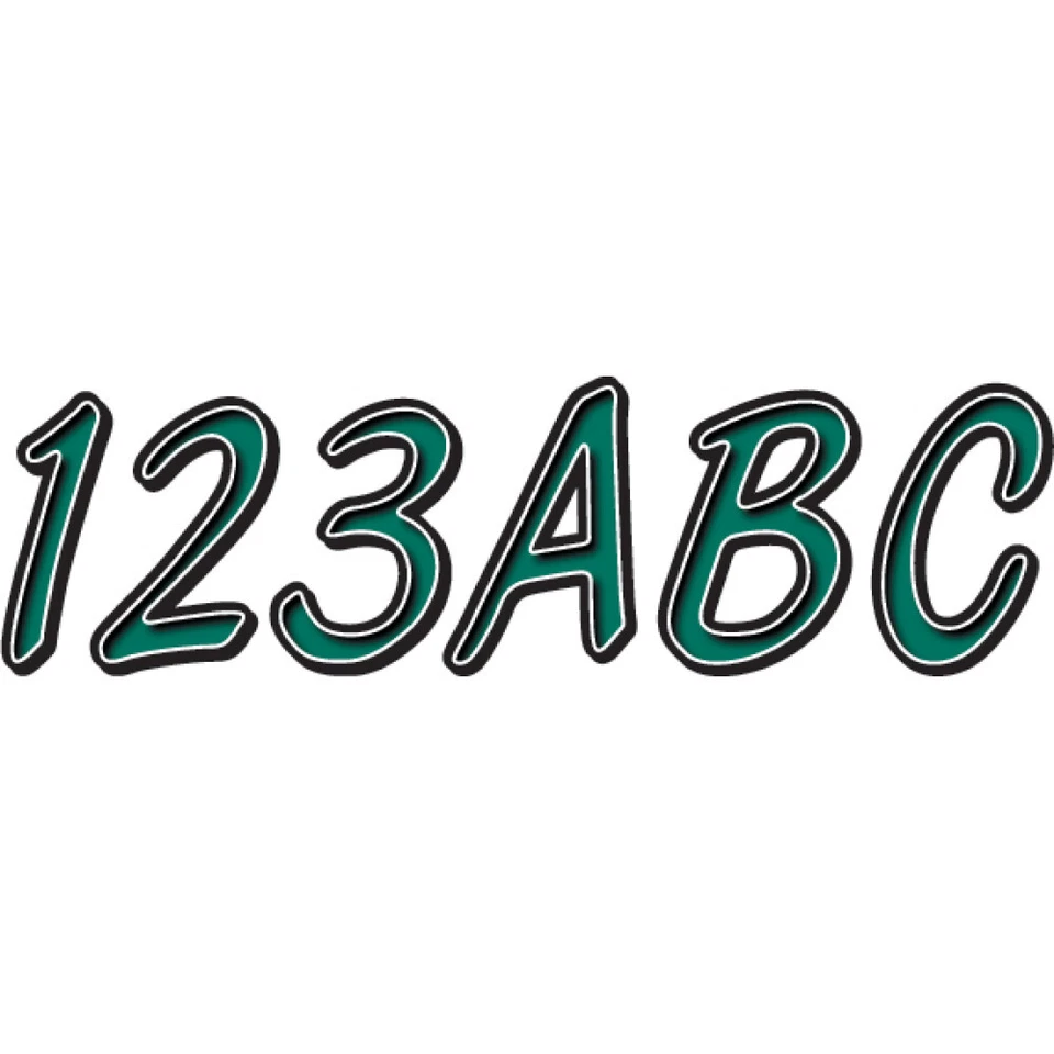 Hardline I.D. Kit de pegatinas - Serie 400 - Verde | TEBKG400 Foto 1 de 1