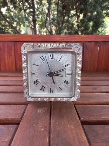 Majak Russian space age lead glass mantle clock Cover