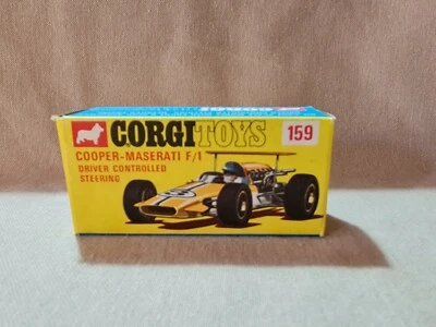 CORGI TOYS 159 COOPER MASERATI F1 SCALA 1/43 - Immagine 1 di 4