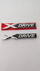 Lot of (2) Brand New Genuine OEM BMW X-DRIVE Side Emblem Logo  - Picture 1 of 2