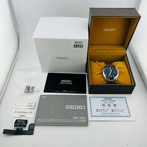 SEIKO ASTRON 7B72-0AD0 SBXY033 Solar Watch Analog Titanium 38.5mm - Picture 1 of 14