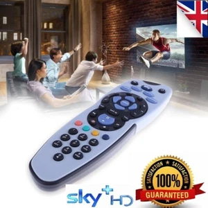 REPLACEMENT REMOTE CONTROL SKY PLUS HD + TV REV 9f NEW FREE DELIVERY UK SELLER - Picture 1 of 12