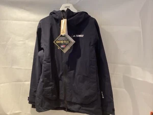 CHAQUETA DE NIEVE ADIDAS TERREX MYSHELTER GORE-TEX NUEVA CON ETIQUETAS TALLA PEQUEÑA 8-10UK AZUL T17 - Imagen 1 de 6