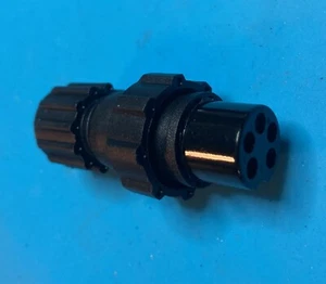 5 pin CB Radio Mic plug - Black - Picture 1 of 2